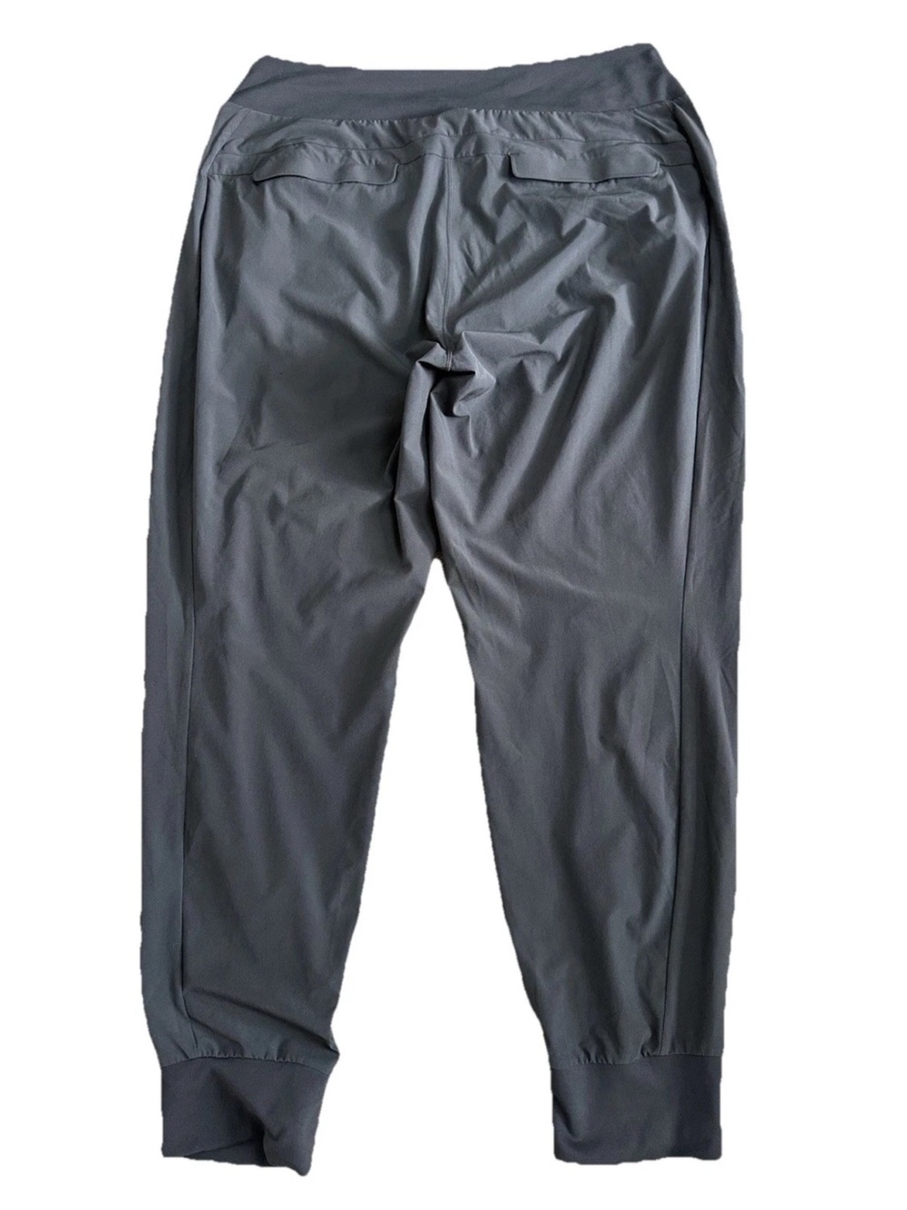 Athleta Soho Jogger Pants Women’s 14 Cast Iron Gray Stretch Lightweight Casual - Picture 6 of 16